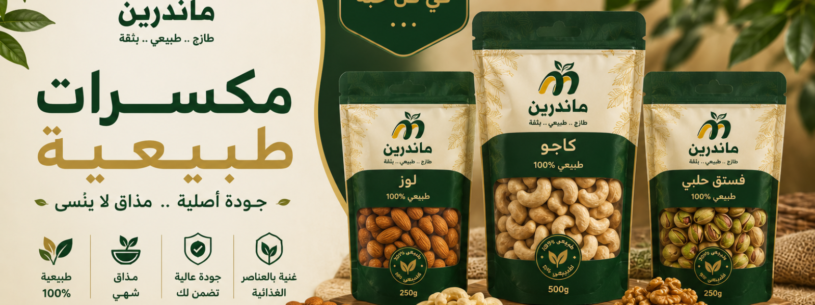 قسم المكسرات